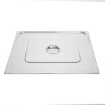 Couvercle GN 2/1 inox double Vogue — K939