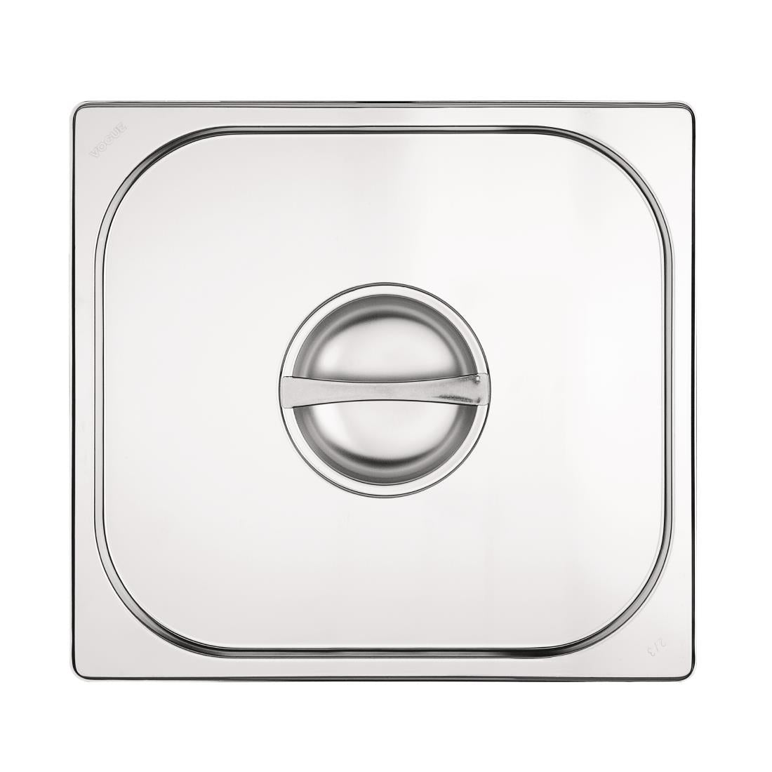 Couvercle GN 2/3 inox Vogue — K970