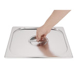 Couvercle GN 2/3 inox Vogue — K970