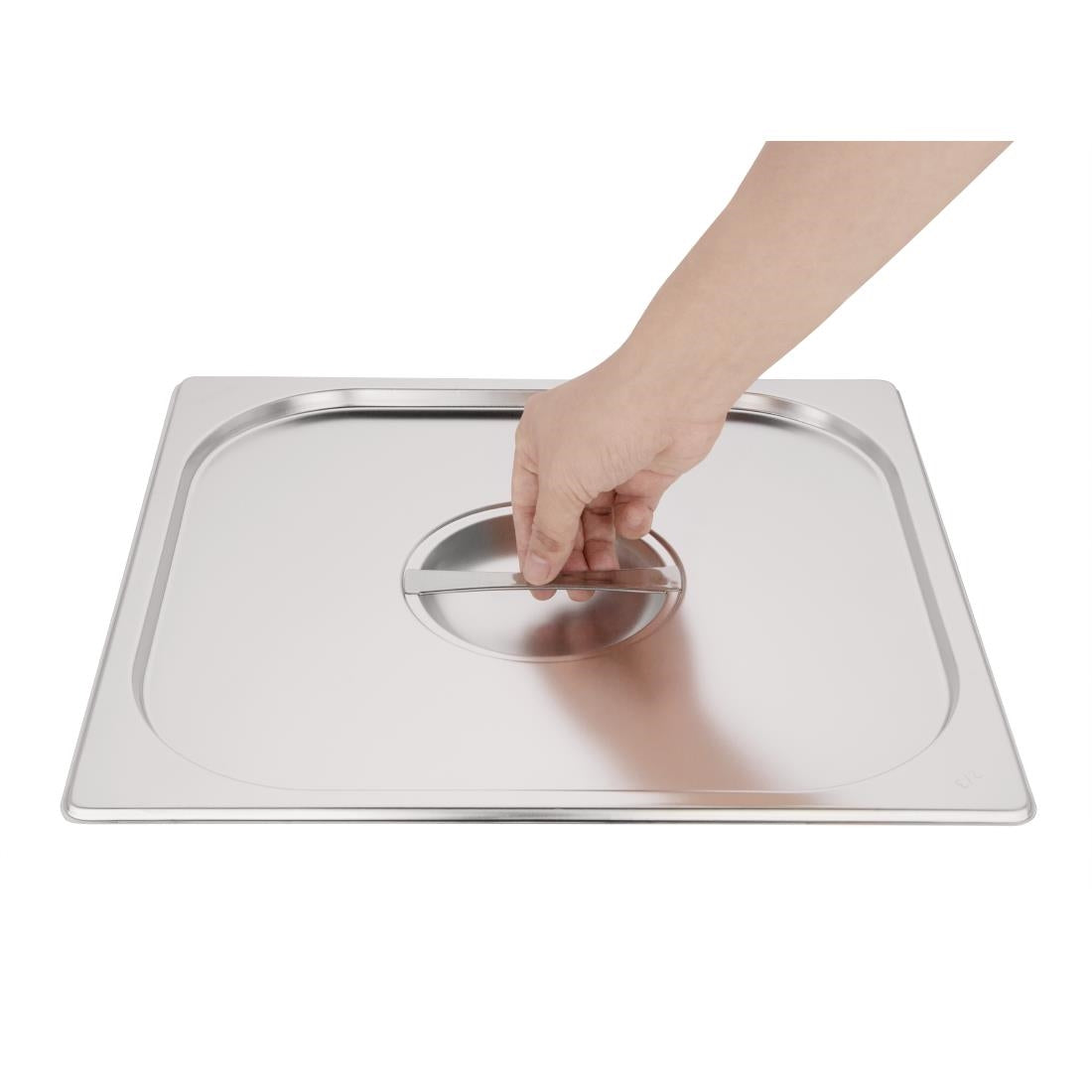 Couvercle GN 2/3 inox Vogue — K970