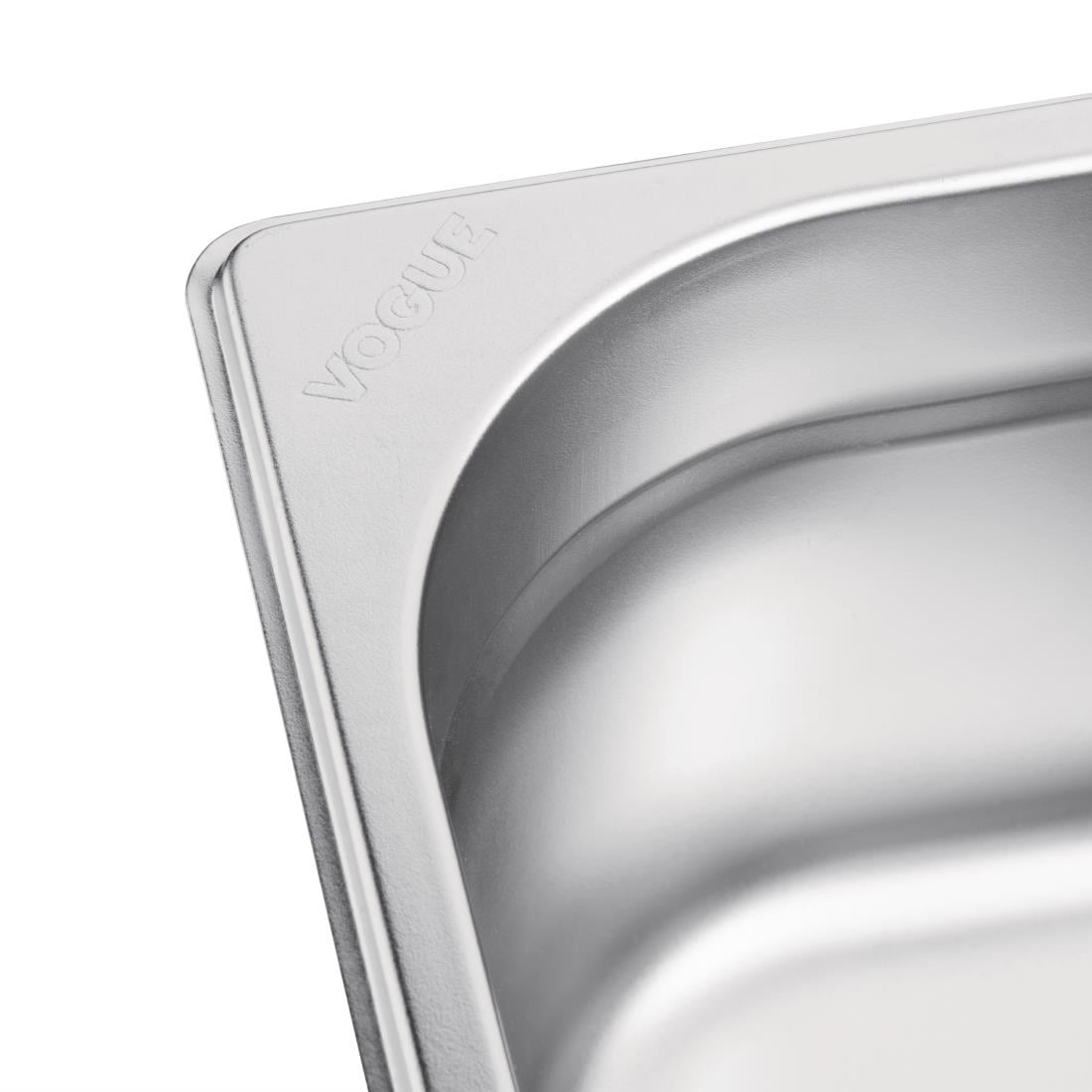 Bac inox 201 Vogue GN 1/6 100 mm — K991