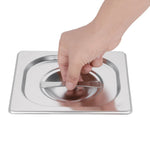 Couvercle GN 1/6 inox Vogue — K993
