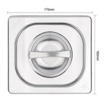 Couvercle GN 1/6 inox Vogue — K993