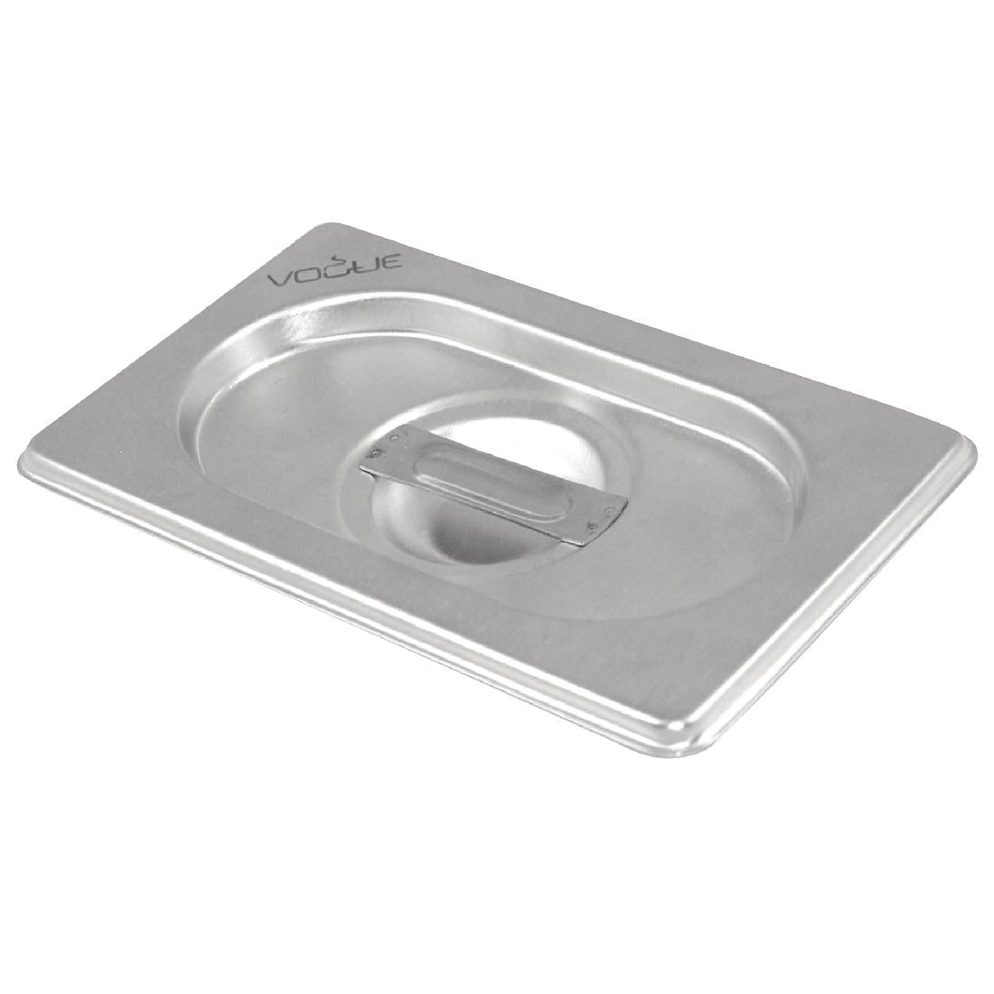 Lot de 2 bacs inox 201 Vogue GN 1/3 100mm — S432
