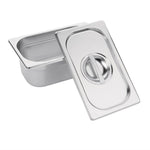 Couvercle GN 1/9 inox Vogue — K997