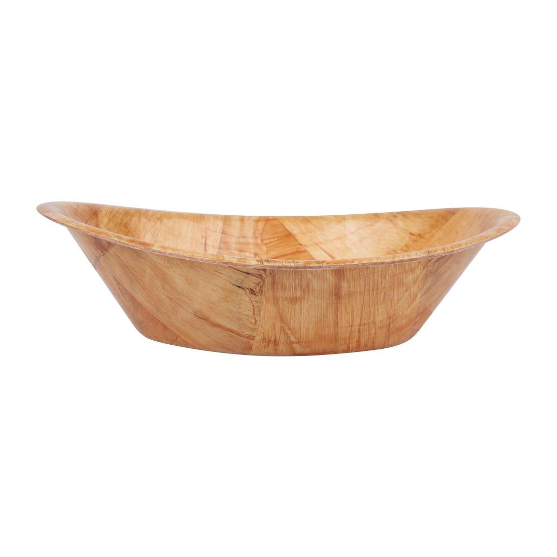 Corbeille ovale en bois petit modèle — L092