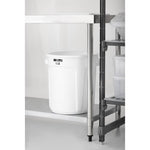 Collecteur Rubbermaid Brute blanc 37,9L — L651