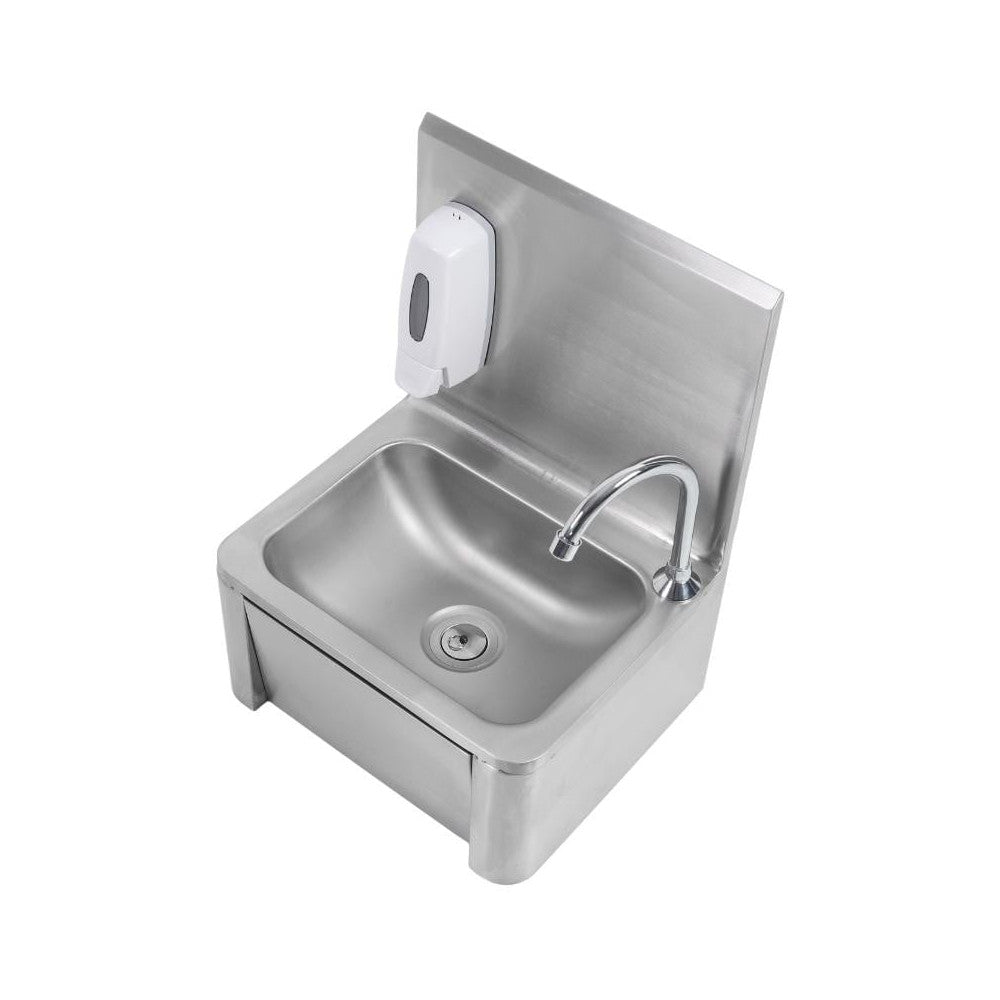 Lave-mains professionnel à commande fémorale en inox Dynasteel DLLMI2000