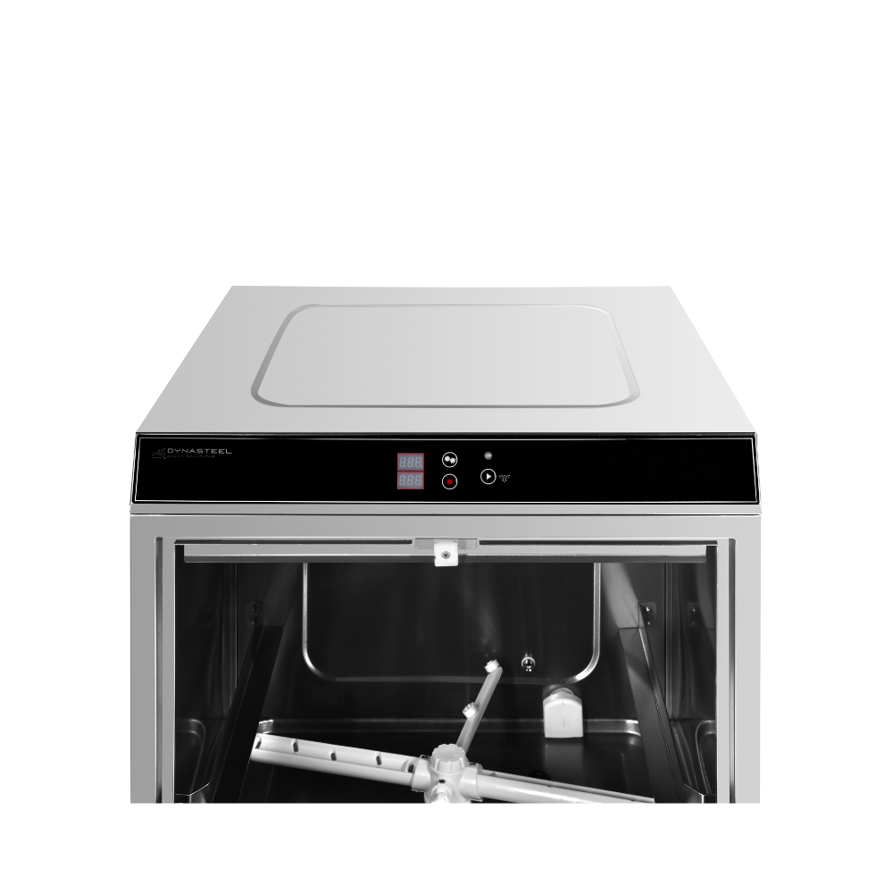 Lave-Vaisselle Professionnel 50x50 cm avec Doseur et Pompe de Vidange