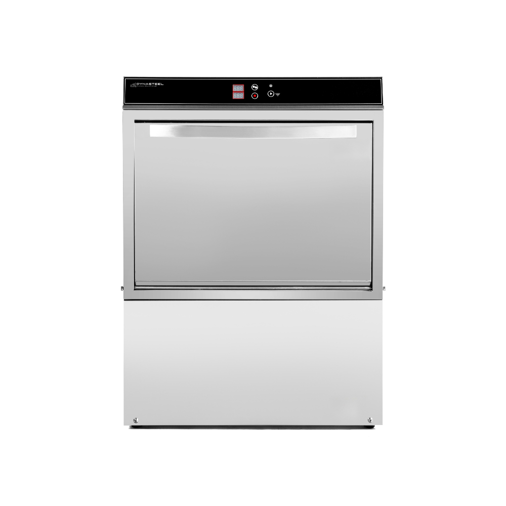 Lave-Vaisselle Professionnel 50x50 cm avec Doseur et Pompe de Vidange