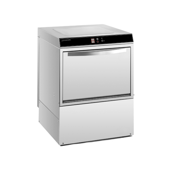 Lave-Vaisselle Professionnel 50x50 cm avec Doseur de Rinçage et Détergent