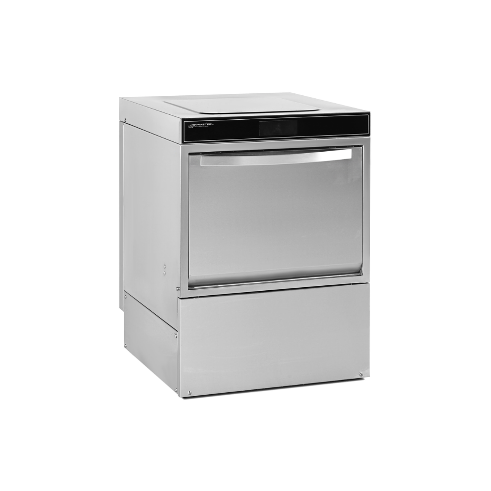 Lave-Vaisselle Professionnel 50x50 cm avec Adoucisseur et Pompe de Vidange - 230V