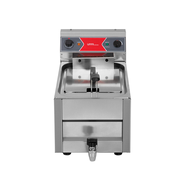 Friteuse électrique professionnelle 10 L 9 kW – 400 V Unninox UNN65-FRT-M1