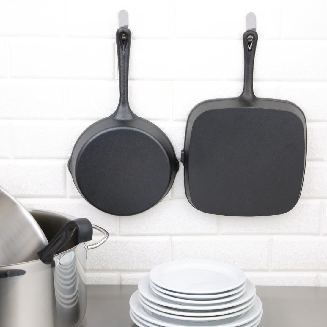 Poêle grill en fonte Vogue rainurée — M653
