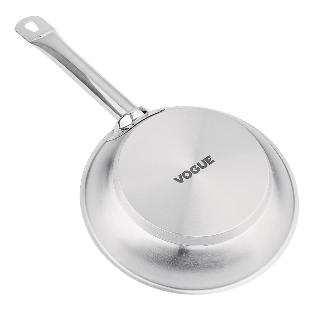 Poêle induction en acier inoxydable Vogue 200mm — M924