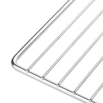 Grille à pâtisserie en inox Vogue 60 x 40 cm — M930