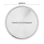 Couvercle en acier inoxydable Vogue 200mm — M949