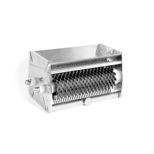 Lavasteengrill, 1/2 module, ’dubbelzijdige’ gietijzeren grill