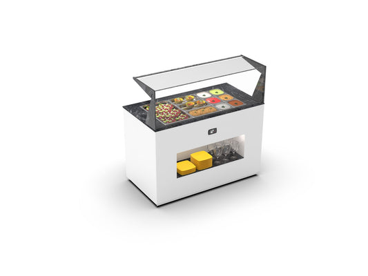 Buffet Réfrigéré Bas Sayl – Plaque Froide 150 mm – Série BUF150E / BUF150E-T