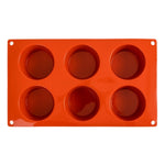 Plaque 6 muffins en silicone Pavoni Formaflex — N933
