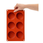 Plaque 6 muffins en silicone Pavoni Formaflex — N933