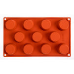 Plaque 11 mini-muffins en silicone Pavoni Formaflex — N934