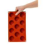 Plaque 11 mini-muffins en silicone Pavoni Formaflex — N934