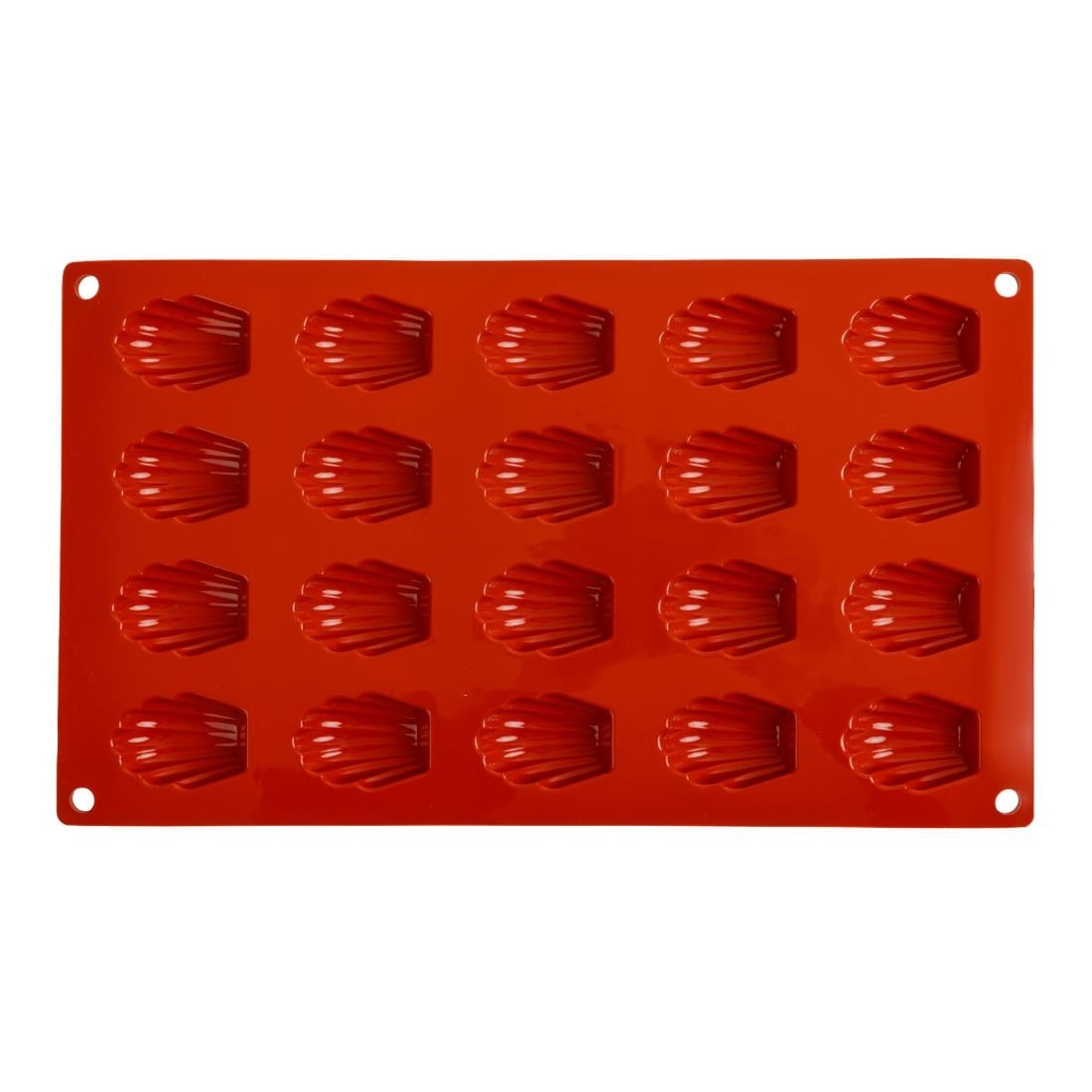 Plaque 20 mini-madeleines en silicone Pavoni Formaflex — N939