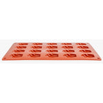 Plaque 20 mini-madeleines en silicone Pavoni Formaflex — N939