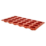 Plaque 24 pomponnettes en silicone Pavoni Formaflex — N940