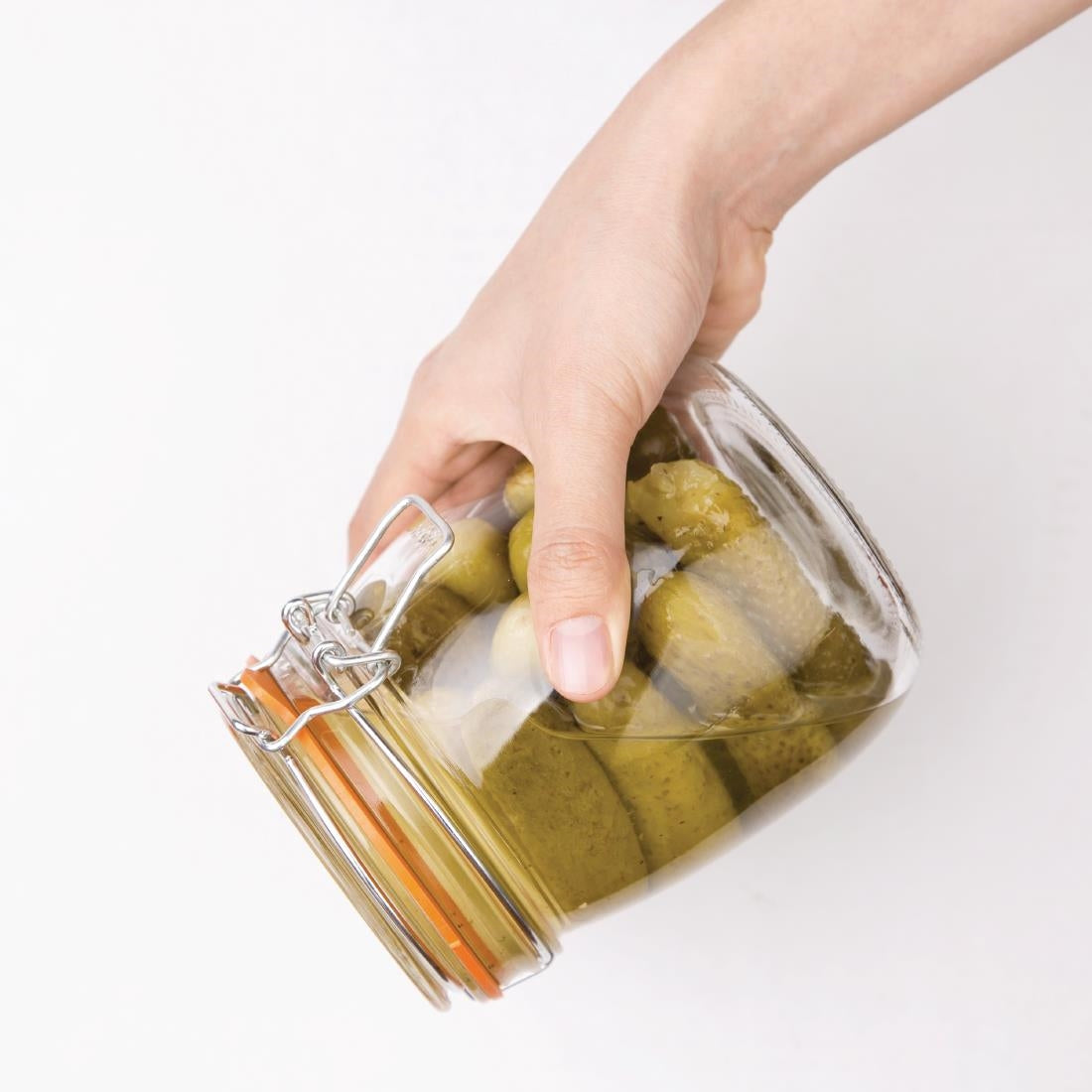 Bocal à conserve à clip 750ml Vogue — P491