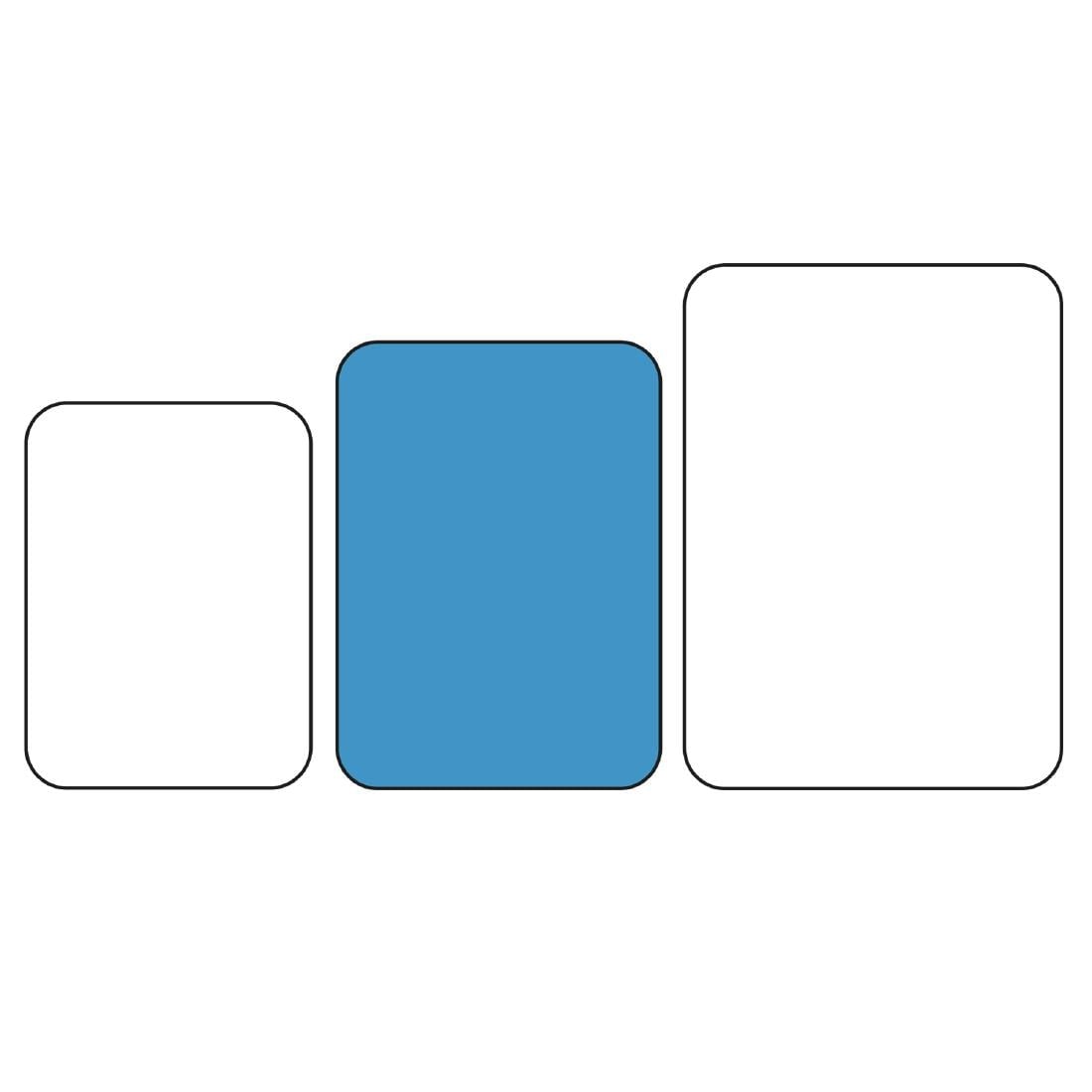 Plateau self-service Olympia Kristallon 305 x 415mm bleu — P506
