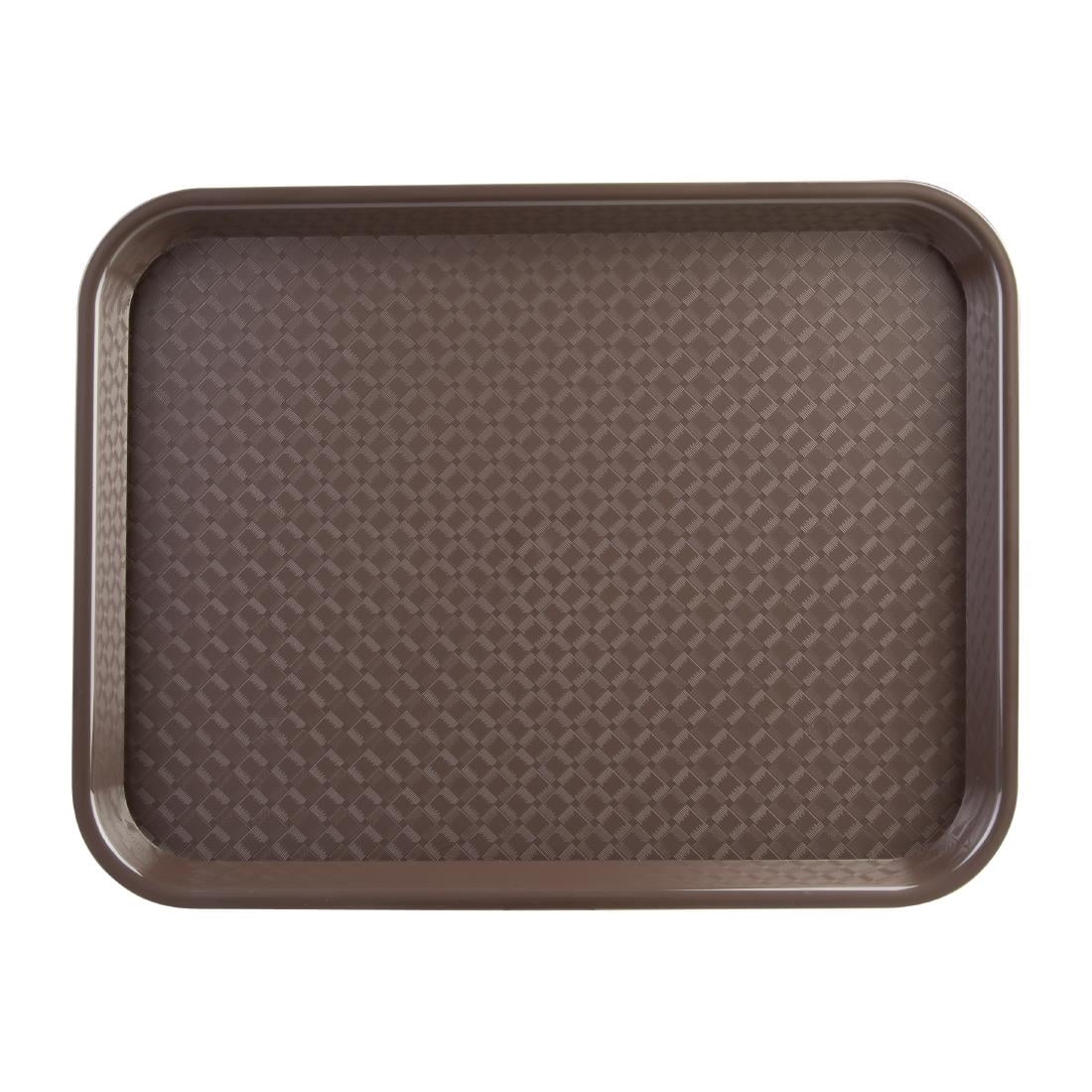 Plateau self-service Olympia Kristallon marron 450 x 350mm — P509