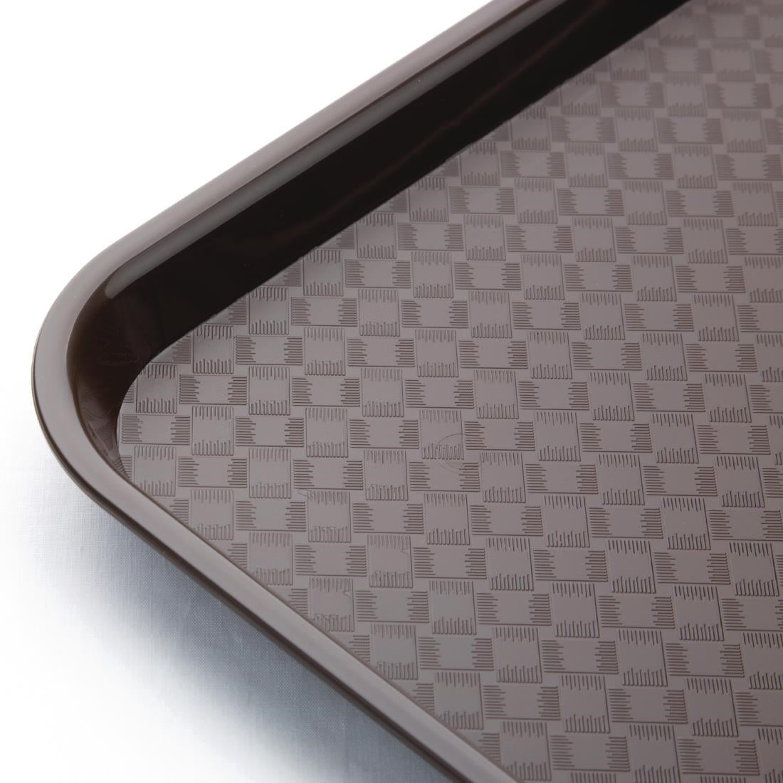 Plateau self-service Olympia Kristallon marron 450 x 350mm — P509