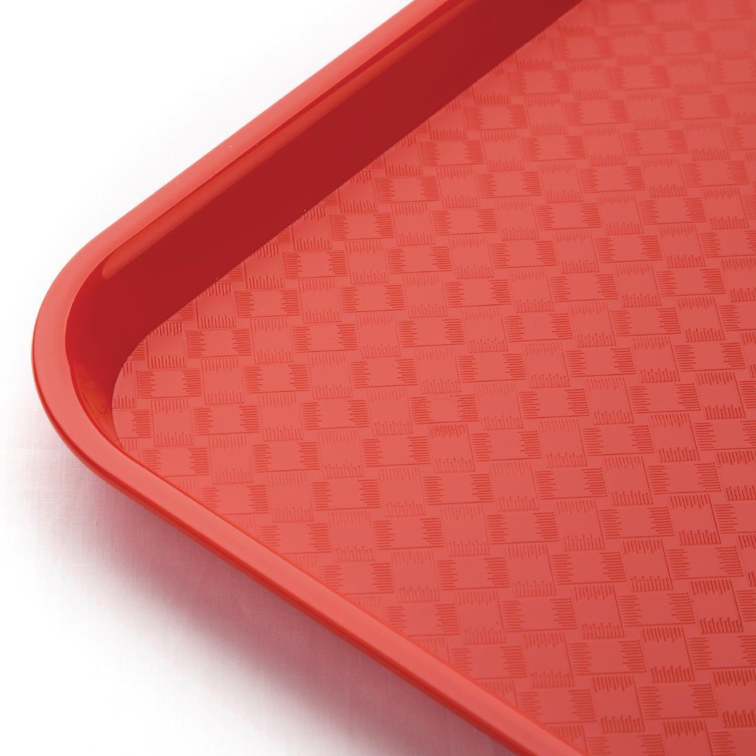 Plateau self-service Olympia Kristallon rouge 450 x 350mm — P510