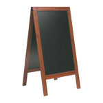 Panneau de trottoir Securit Duplo acajou 700 x 1350mm — P514