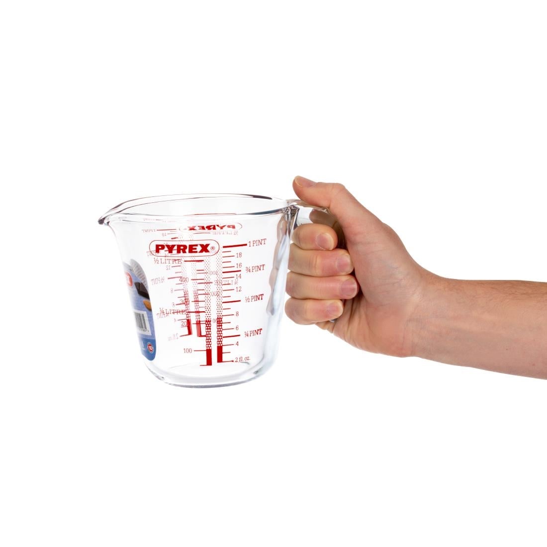 Mesure en verre graduée Pyrex 500ml — P586