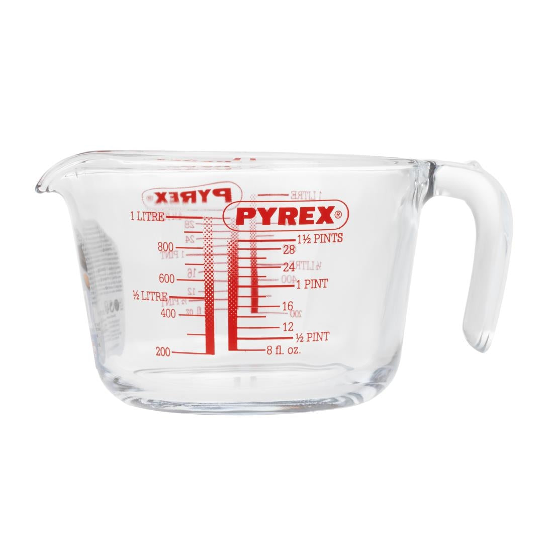 Mesure en verre graduée Pyrex 1L — P587
