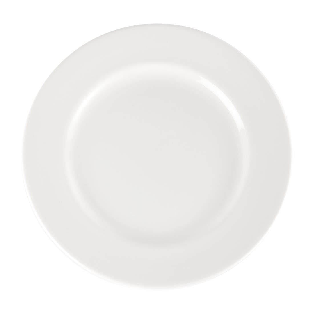 Assiettes classiques blanches Churchill 254mm (lot de 24) — P603