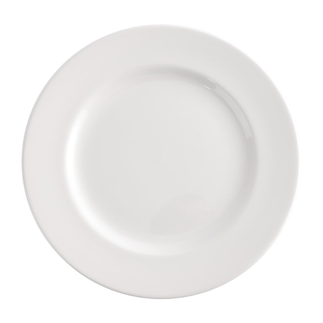Assiettes classiques blanches Churchill 310mm (lot de 12) — P605