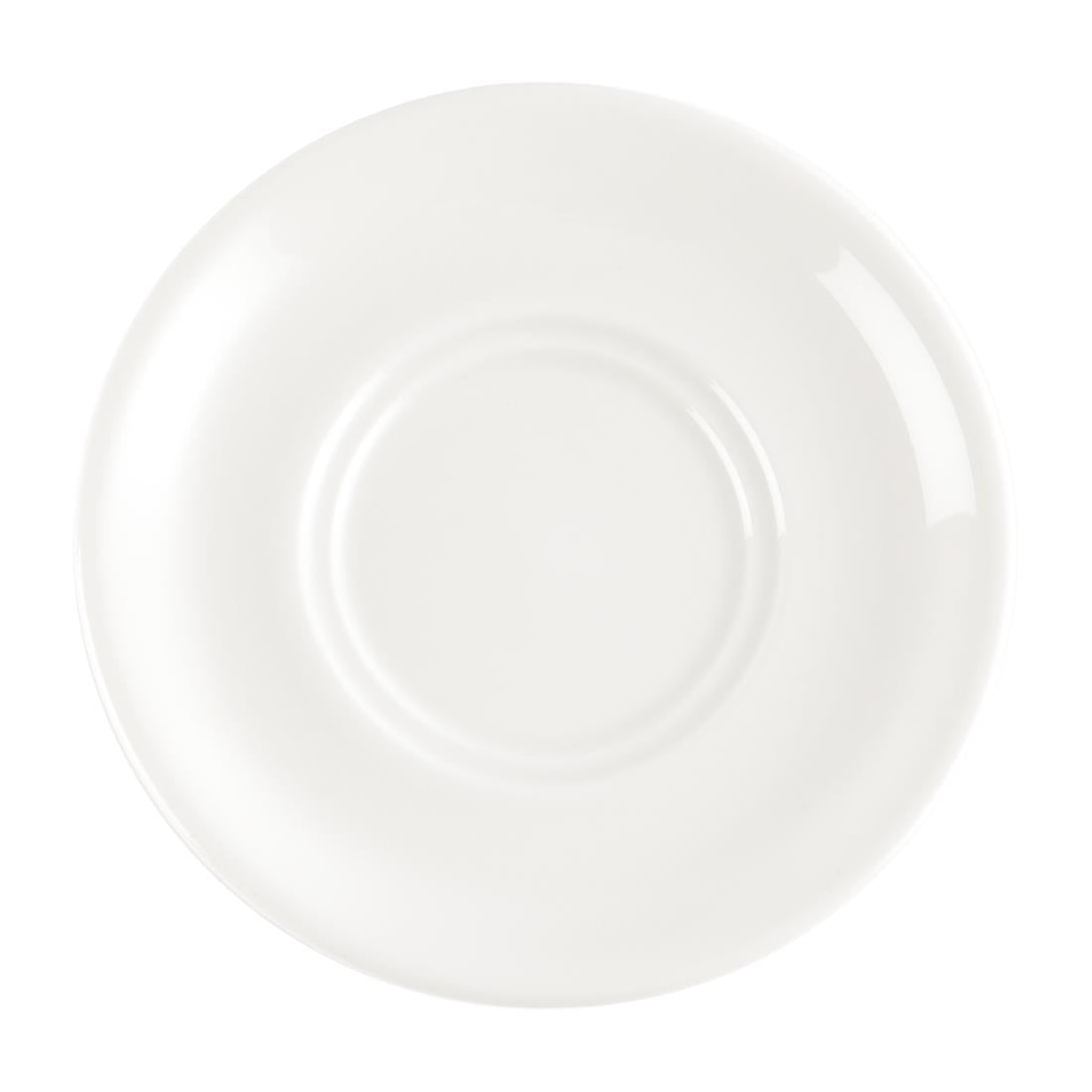 Soucoupes Maple Churchill Whiteware 150mm (lot de 24) — P734