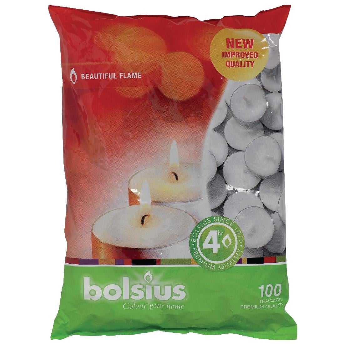 Bougies chauffe plats Bolsius 4 heures (lot de 100) — P950