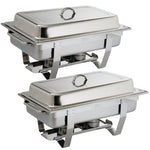 OFFRE GROS VOLUME Chafing dish Olympia Milan GN 1/1 (lot de 2) — S300