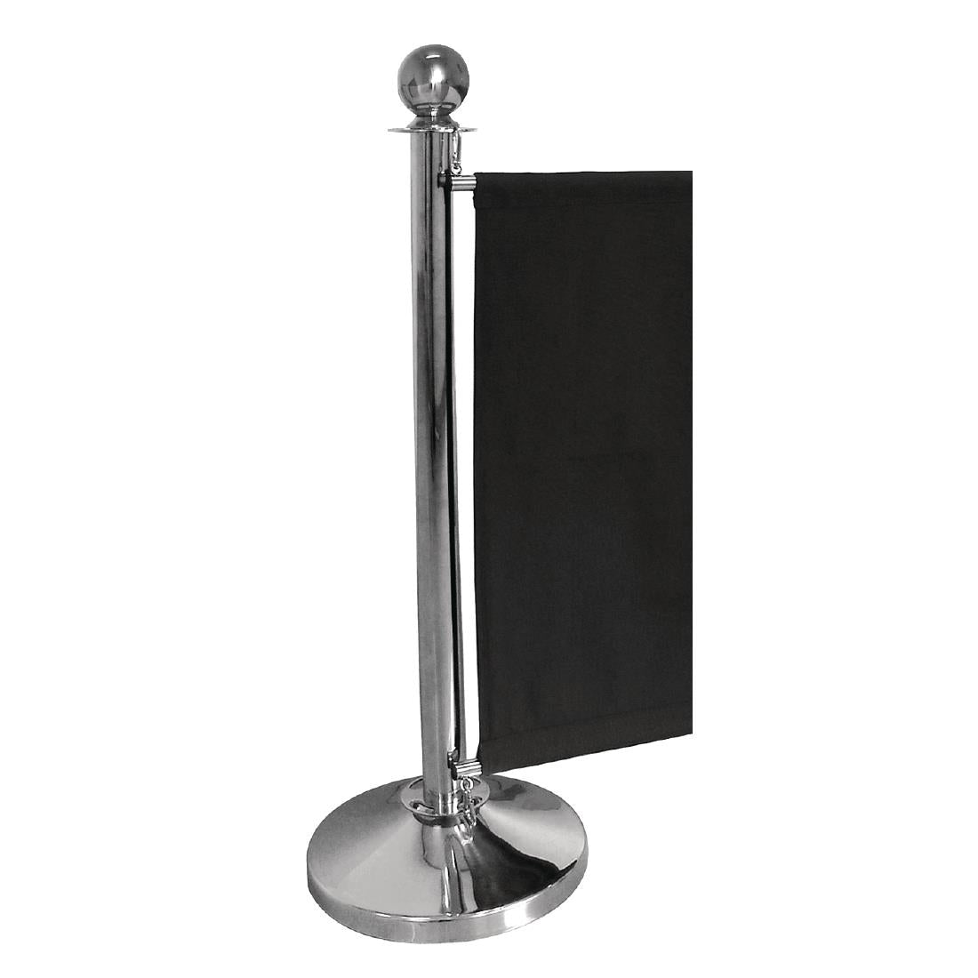 Barrière en toile Bolero noire — CF137