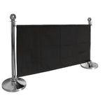 Barrière en toile Bolero noire — CF137