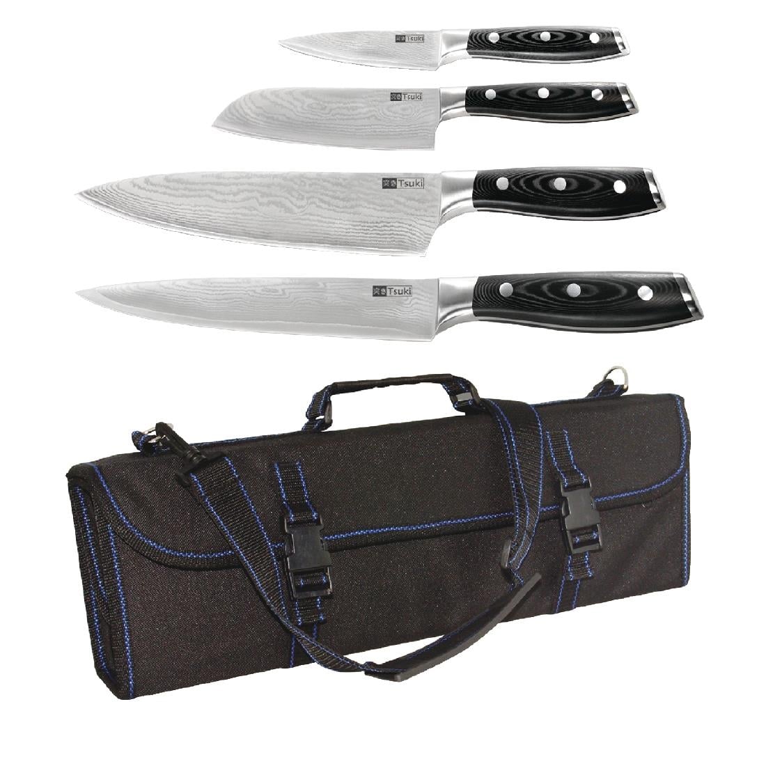 Offre spéciale : Ensemble de 4 couteaux et étui Vogue Tsuki série 7 — S704