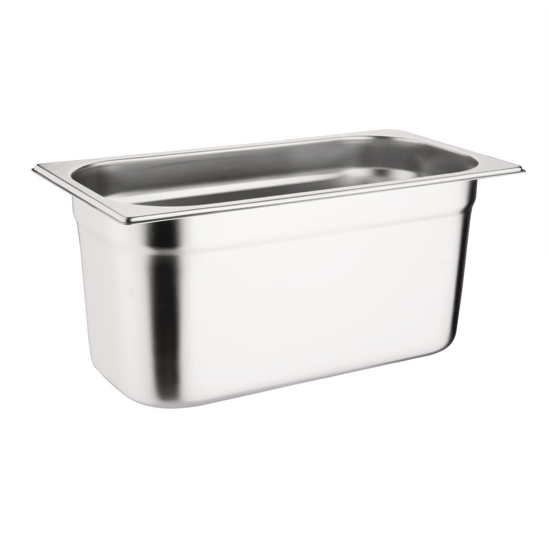 Ensemble inox 3 GN 1/3 avec couvercles Vogue — SA242