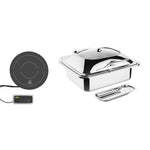 Ensemble chafing dish induction Olympia GN 1/2 avec support — SA649