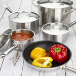 Batterie de cuisine induction en inox 5 pièces Vogue Cook Like A Pro — SA693