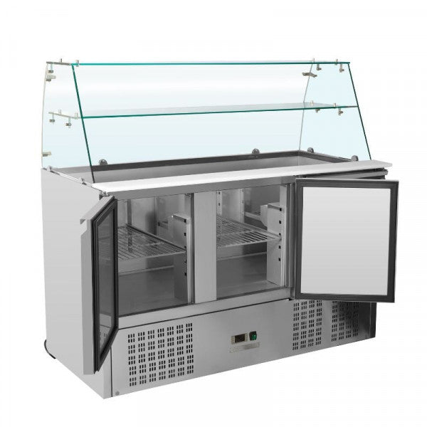 Saladette Réfrigérée 3 Portes - 368 L
